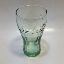 Vintage- 4.5” Green Coca- Cola Glass Classic Design Script Logo 6 oz Jui... - €5,88 EUR