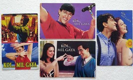 Preity Zinta Hrithik Roshan Koi Mil Gaya Set of 4 Rare Post card Postcards India - £17.52 GBP