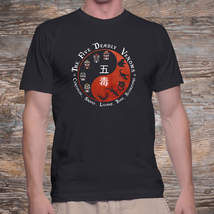 The Five Deadly Venoms Retro Kung fu Movie Shaolin Squad T-shirt - $19.99+