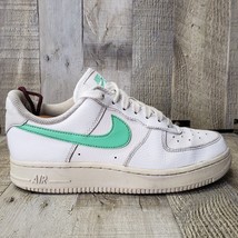 Nike Air Force 1 ‘07 White Green Glow Low AF1 One 315115-164 Women&#39;s 6.5 - £29.71 GBP