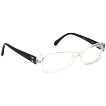 Chanel Eyeglasses 3186 c.660 Clear/Black Rectangular Italy 52[]16 135 Crystals - £280.63 GBP