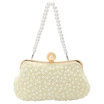 Women  Chain Clutches Bags Crossbody Bags Fashion Crystal Handmade Beaded Evenin - £136.88 GBP