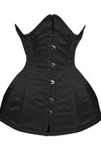 Waist Shaper/ Steel Boned corset/ Medieval~Corset Tops/Underbust/Handmad... - £45.55 GBP