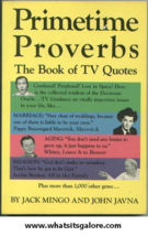 bathroom books TV Lists/Primetime Proverbs/Panati&#39;s Extraordinary Ending... - $10.00