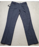 Greg Norman Golf Performance Pants Men 32/32 Navy Stretch Straight Leg B... - $34.46