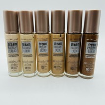 Maybelline Dream Radiant Liquid Hydrating Foundation + Collagen 1 oz YOUR CHOICE - £3.89 GBP