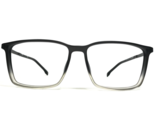 HUGO BOSS Eyeglasses Frames 1251 RIW Black Gray Square Full Rim 58-15-145 - £52.02 GBP