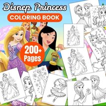 Disneyland Coloring Pages Bundle | 200+ Disney-Themed Printable Coloring... - $22.81 MXN