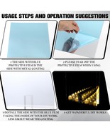 TWO WAY MIRROR GLASS ACRYLIC SHEET See Through Magic Reflective Image Se... - €25,22 EUR
