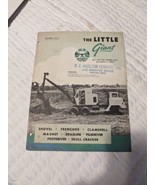 LITTLE GIANT CRANE THE MODEL &quot;38-A-1&quot;   BROCHURE ORIGINAL - $739.62 MXN