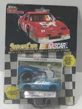 Tom Peck #96 1:64 Diecast Car with Collectors Card and Display Stand NOS - $13.09