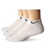 1 PAIR NIKE ANKLE LOW CUT SOCKS TRAINING WHITE YOUTH 5Y-7Y DRI-FIT - $177.80 MXN