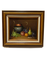 Frank Lean Oil Painting signed 8x10 freamed - £30.68 GBP