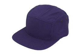 Purple - 5 Panel Hat Cap Hip Hop Strapback Cap Jockey Skateboard - $20.50