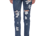 ONE TEASPOON Donne Jeans Larghi Awesome Baggies Stampato Blu Taglia 28W ... - $38.55