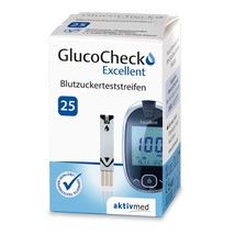 GLUCOCHECK Excellent test strips 25 pieces - $94.00