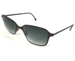 Vintage la Eyeworks Sunglasses TORCH 445 Brown Square Frames with Blue L... - £81.37 GBP