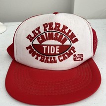 VTG Alabama Crimson Tide football hat Ray Perkins Football Camp Frito Lay - £23.65 GBP