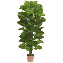 Nearly Natural 6594 63 in. Large Leaf Philodendron Silk Plant -Real Touch - £169.38 GBP