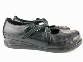 Dansko Portia Women Black Mary Jane Strappy Loafer Shoe Size US 7M Eur 37  - £27.24 GBP