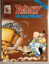 ASTERIX PA SKATTEJAKT (1986) Dargaud softcover graphic novel in Norwegian - £11.07 GBP