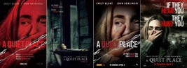 A Quiet Place Movie Poster John Krasinski Horror Film Print 14x21&quot; 27x40... - £9.32 GBP+