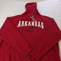 Stadium Athletics Arkansas Razorbacks Mens Red Cotton Blend Hoodie Sweatshirt XL image 10