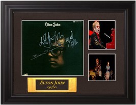 Elton John Band Autographed LP - £471.08 GBP