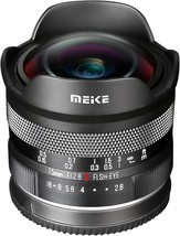 Meike 7.5Mm F2.8 Large Aperture Ultra Wide Circular Fisheye Lens Manual Focus - $194.98