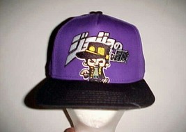 JoJo&#39;s Bizarre Adventure The Animation  Adult Unisex Purple Black Cap 1 ... - £31.63 GBP