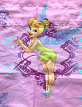 Disney Tinkerbell Pink Window Valance 84" x 17" Peter Pan Fairy 2" Rod Pocket - £7.60 GBP