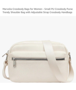 MARVOLIA Crossbody Bags for Women  Small PU Crossbody Purse Trendy Shoul... - $15.72