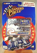 2002 Winners Circle Drivers Sticker Series Kevin Harvick #2 Ac Delco 01 Champion - £8.99 GBP