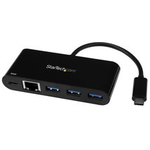 StarTech.com USB C to Ethernet Adapter - 3 Port - with Power Delivery (U... - $76.07