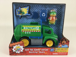 Ryans World Toy Review Gus the Gummy Gator Recycle Trash Truck Vehicle New Toy - £15.49 GBP