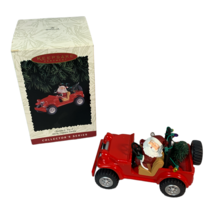 Christmas Hallmark Keepsake Ornament 1996 Santas 4 x 4 Here Comes Santa - £7.48 GBP