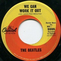 THE BEATLES - WE CAN WORK IT OUT / DAY TRIPPER U.S. 1965 7 INCH RECORD - $9.89