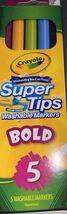 Crayola Super Tips Washable Markers: Vibrant, Versatile Art Tools - $8.86