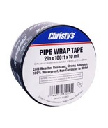 Christy&#39;s PVC Adhesive Plumbers Pipe Wrap Tape 2&quot; x 100&#39; Roll 10-Mil NEW - £16.05 GBP