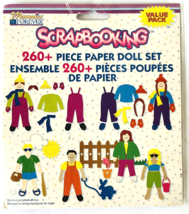 Memories Forever Paper Doll 260+ Piece Scrapbooking Die-Cut Set Clothes No Faces - £8.54 GBP