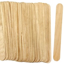 8 Inch Jumbo Wooden Craft Sticks (50 Pack) - £13.62 GBP