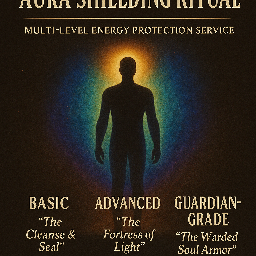 Aura Shielding Ritual – Multi-Level Energy Protection Service - $310.00