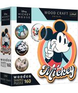NEW Trefl Jigsaw Wooden Puzzle 160 Pieces 20191 Retro Mickey Mouse - $32.67 CAD