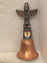 Alaska Totem Pole Souvenir 4" Bell *Pre-Owned* t1 - $14.99