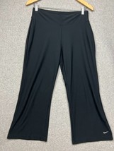 NIke Womens Cropped Yoga Capri Pants Workout Lounge Fitness Running Pants M - £13.64 GBP
