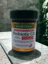 Nature&#39;s Bounty Probiotic GX Gas Bloating Formula 25 Capsules Exp 02/25  - £10.89 GBP