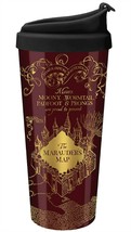 Harry Potter Maurader&#39;s Map 14 oz Acrylic Tumbler with Flip Top Lid - £17.49 GBP