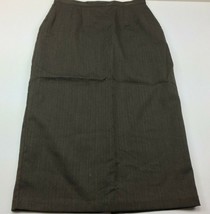 Alia Women&#39;s Brown Skirt Work Office Career Professional Formal Size 14 - £23.69 GBP