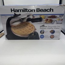 Hamilton Beach 26031 Belgian Waffle Maker with Removable Nonstick Plates - £30.93 GBP