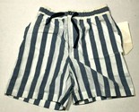 Neu Vintage Anker Bay Bermuda Shorts Herren M Blau Weiß Gestreift Nantucket - $37.04